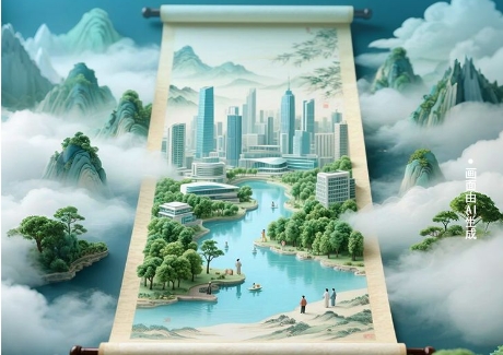 SVG海报丨美丽河北怎么美？数读2024年河北省生态环境状况公报